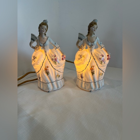 Victorian Style 1950s Era German Boudoir Perfume Lamp - Picture 9 of 12
